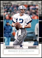 2017 Roger Staubach Panini Playoff - Kick Off (#'d to 299) (#:121) (Stock: 1) - $2.50