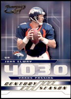 2001 John Elway Quantum Leaf - Century Season (#'d to 1000) (#:CS-3) (Stock: 1) - $3.50