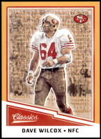 2017 Dave Wilcox Panini Classics - Timeless Tributes Gold (#'d to 99) (#:117) (Stock: 1) - $2.50