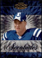 2004 Peyton Manning Playoff Honors - Accolades (#'d to 1000) (#:A-39) (Stock: 1) - $4.00