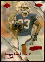 1999 Andre Reed Collector's Edge Masters - Holo Silver (#'d to 3500) (#:23) (Stock: 1) - $1.50