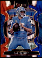 2025 Jared Goff Select - Red and Blue Shock Prizm Prizm (#:69) (Stock: 2) - $2.00