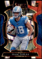 2025 Isaac TeSlaa Select - Rookie Red and Blue Shock Prizm Prizm (#:70) (Stock: 1) - $5.00