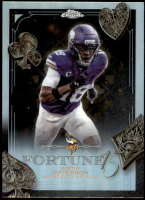 2025 Justin Jefferson Topps Chrome - Fortune 15 Refractor (#:F15-4) (Stock: 1) - $2.00