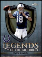 2025 Peyton Manning Topps Chrome - Legends of the Gridiron Refractor (#:LOG10) (Stock: 1) - $3.50