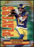 2025 Puka Nacua Topps Chrome - Power Players Refractor (#:PP24) (Stock: 2) - $2.00