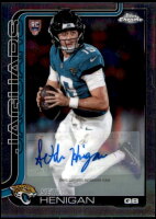 2025 Seth Henigan Topps Chrome - Rookie Autograph (#:RA-SH) (Stock: 1) - $6.00