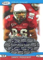 2005 Dante Ridgeway Sage HIT - Emerald Autograph (#:48) (Stock: 1) - $8.00