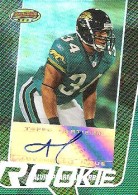 2005 Alvin Pearman Bowman's Best - Rookie Autograph (#'d to 999) (#:158) (Stock: 1) - $9.00