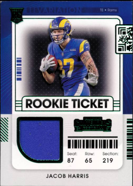 2022 Panini Contenders #19 Tee Higgins - Cincinnati Bengals PLAYOFF TICKET  #/199