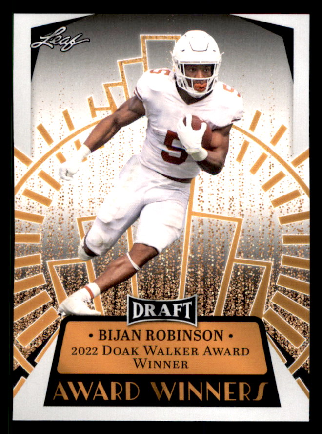 2023 Leaf Draft Football Cards and Rookie Cards