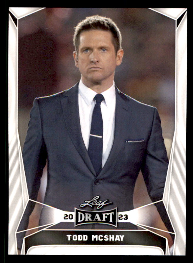 Todd McShay Football Cards Football Singles and Rookie Trading Cards