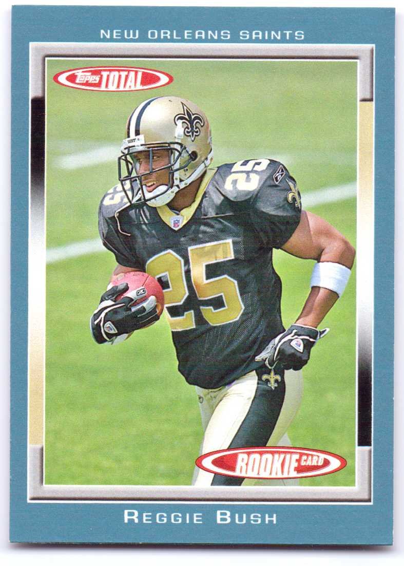 Reggie Bush Football Cards - Football Singles and Rookie Trading Cards