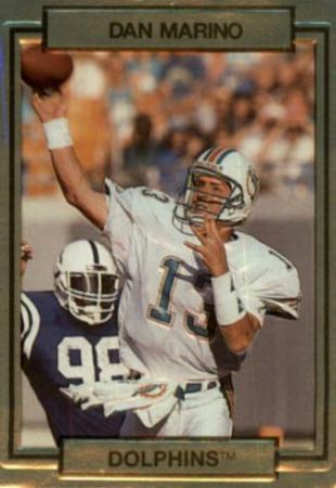 182 Louis Oliver - Miami Dolphins - 1990 Pro Set Football