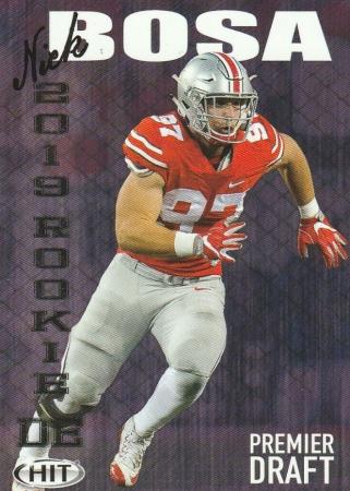 : 2019 SAGE Hit Premier Draft (NFL) #2 Noah Fant Iowa RC