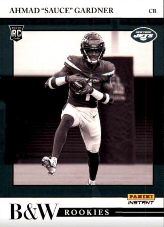 NFL 2022 Instant Black & White Rookies Chris Olave 1 of 649